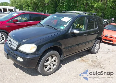 2003 Mercedes-Benz Ml 350 from USA, damaged, VIN 4JGAB57E53A421378